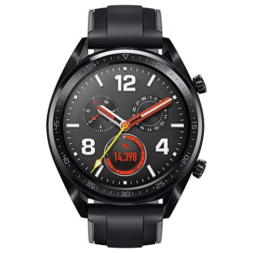 Huawei Watch GT Sport - Reloj (TruSleep, GPS, monitoreo del ritmo cardiaco), Negro