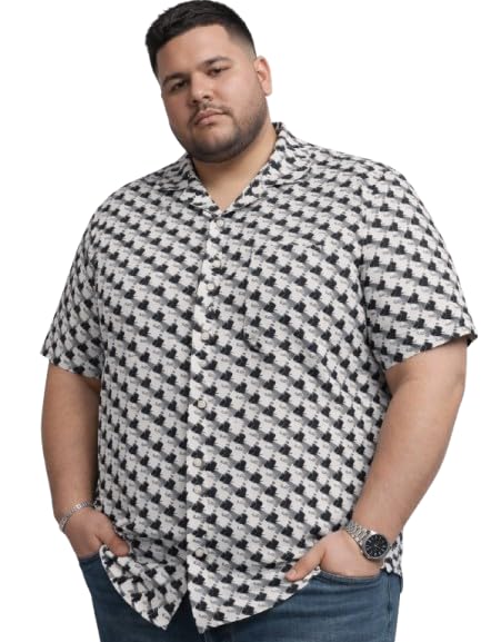 austivo Men Plus Size Casual Shirt Whith Pocket-picture-20