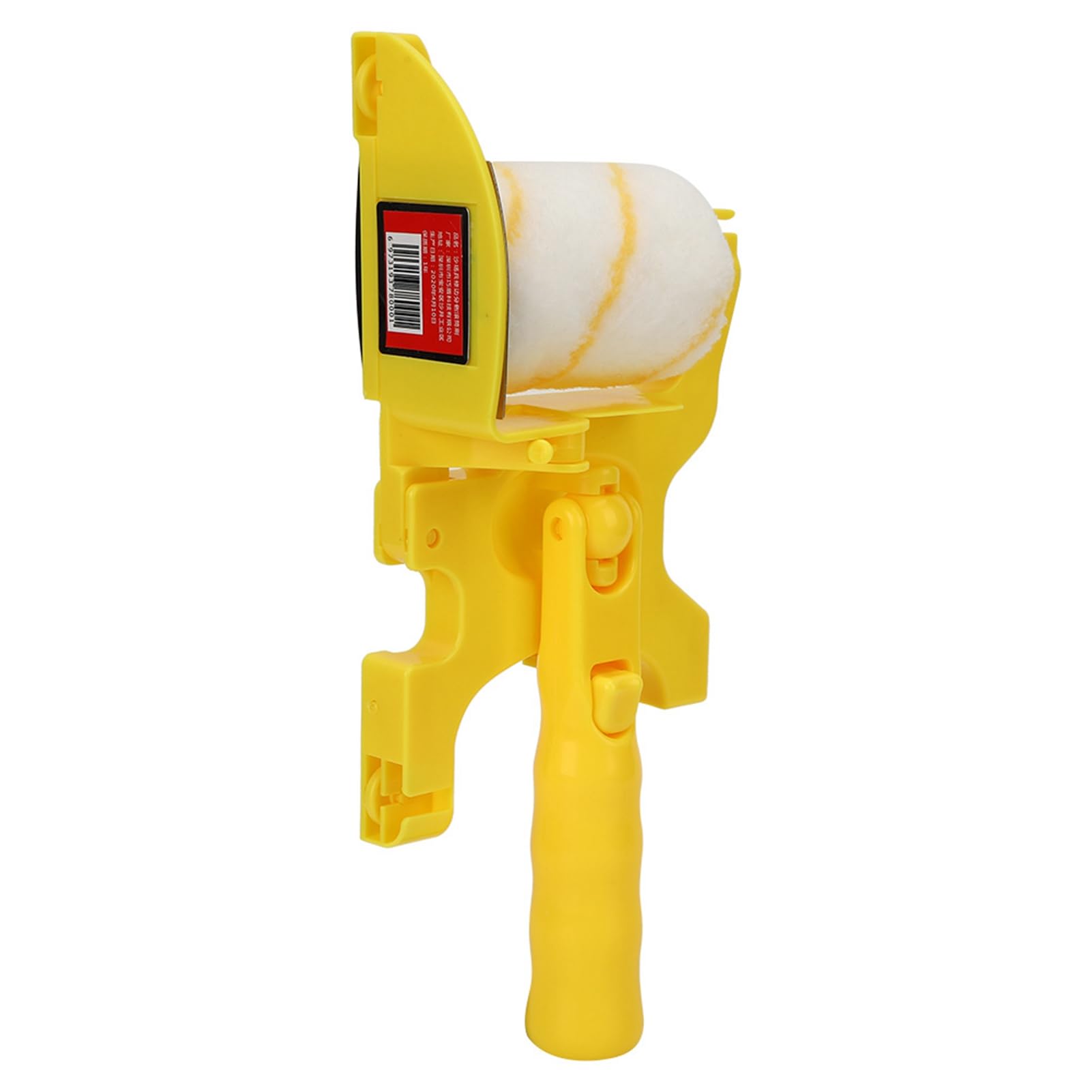 Kit de rouleau de peinture, brosse de bordure, ensemble de rouleau de peinture et de plateau de brosse, outil de sécurité pour plafond mural, avec 2 x rouleau, 1 x brosse, 11,8 x 4,7 x 2,5 pouces,
