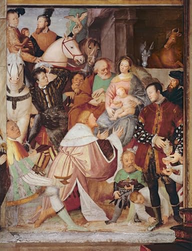 Tableau Adoration des mages une œuvre d'art célèbre sur toile fine
