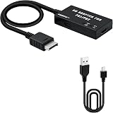 Mcbazel Adattatore da PS1/PS2 a HDMI, cavo adattatore multifunzione HDTV HDMI per PS1/PS2/PS One - 1