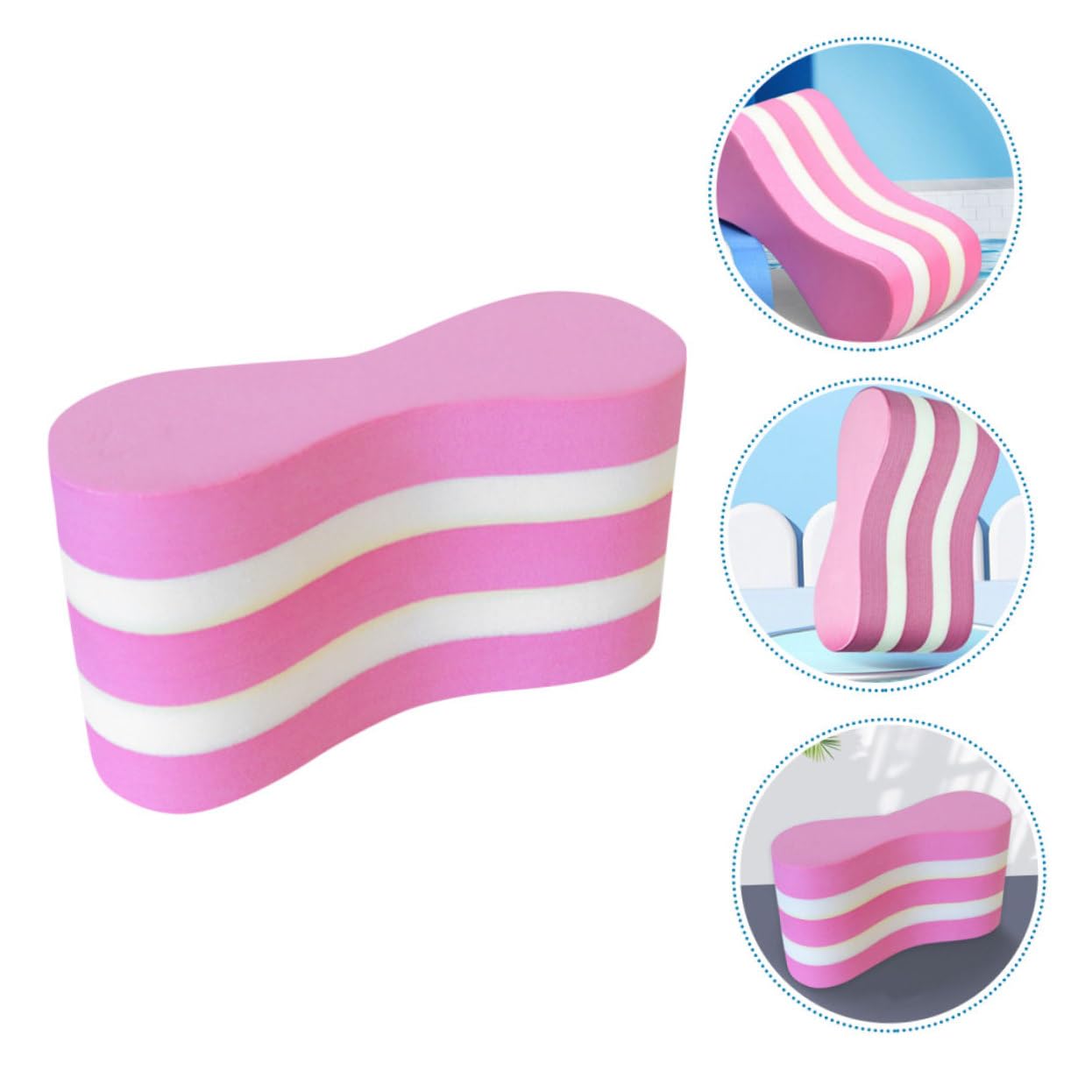 POPETPOP Swimming Pull Buoy Training Aid Leg Float Pool Buoy for Muscle Building