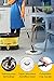 CycloMop® Commercial Spinning Spin Mop with Dolly Wheels - Heavy Duty Design for Years of Use