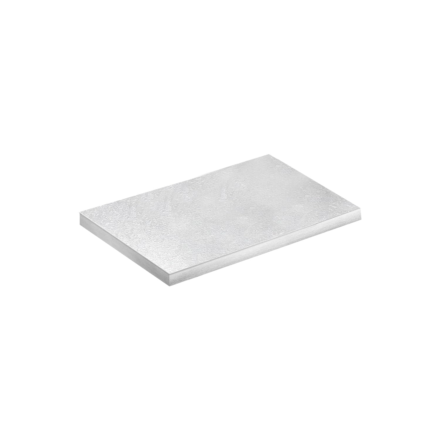 dekora - Rectangular Silver Hard Cardboard Cake Base 20x30cm, Height 1.2cm - Ideal for all Celebrations, Birthdays and Anniversaries