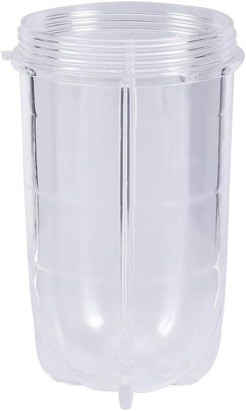 Haofy Plastic Tall or Short Transparent Cup Mug Blender Juicer Replacement Parts Accessories Tall and Short Cup Replacement Parts for a Magic Bullet (Tall Cup)
