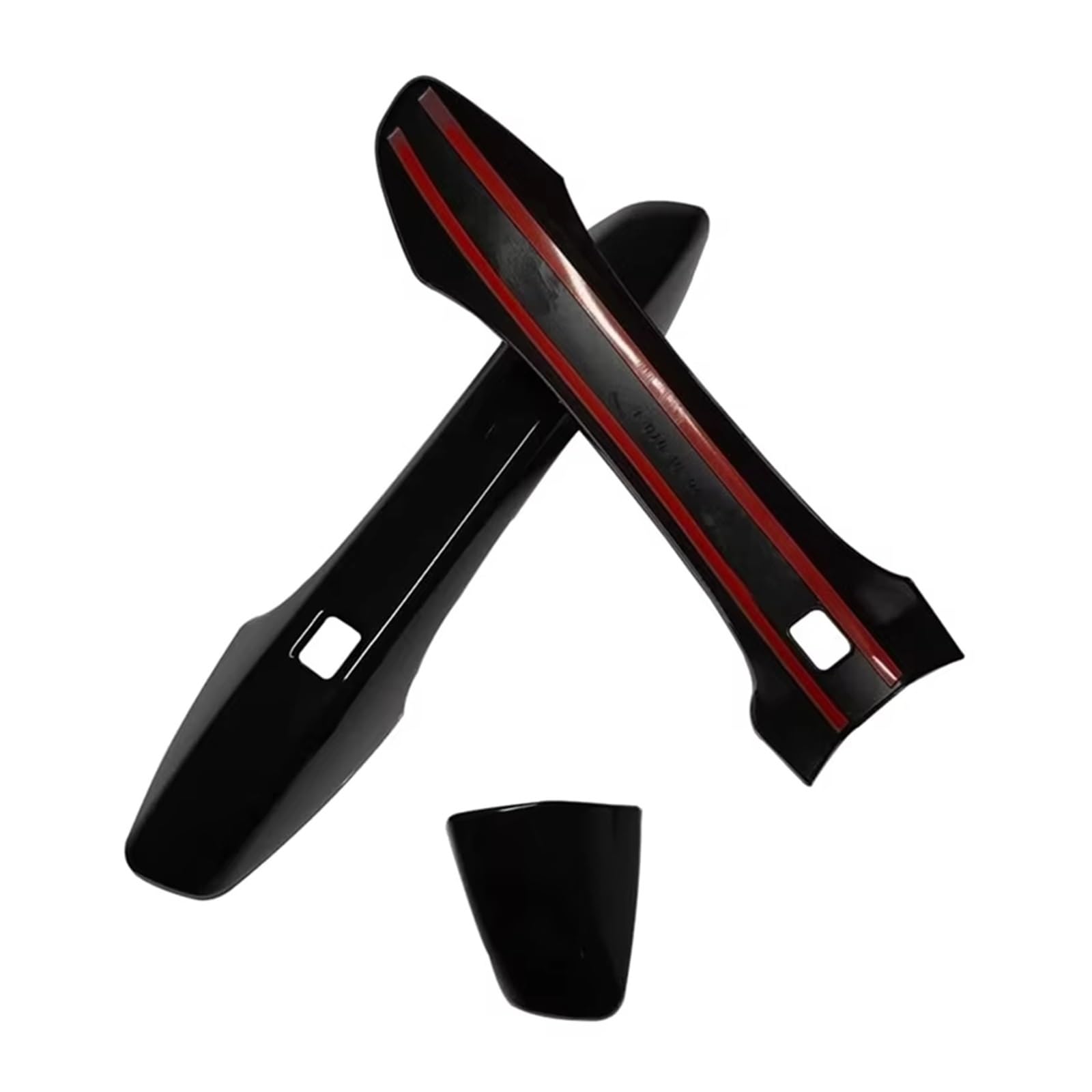 Dbckls One Color Vehicle Exterior Outer Door Handle For Kia For K5 For Optima 2020 2021 2022 With Keyhole Bright Black Exterior Door Handle Cover Trim