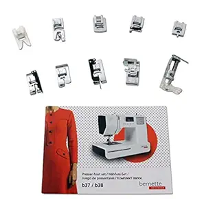 Bernette Presser Foot Kit Fits models B37 and B38 Sewing Machines