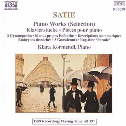 Satie, Gymnopedies A Selection of Piano Pieces