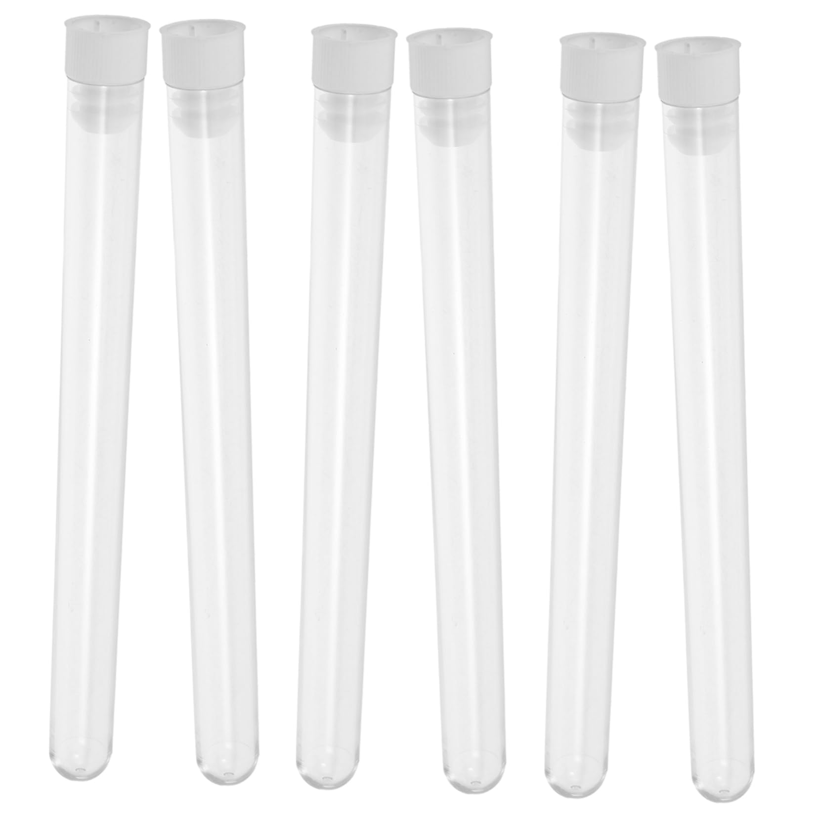 VILLCASE Contenitori per Aghi in Plastica Trasparente 100 Pezzi, Design Compatto e Portatile, Custodia per Piccoli Oggetti e Perline per Laboratori e Casa