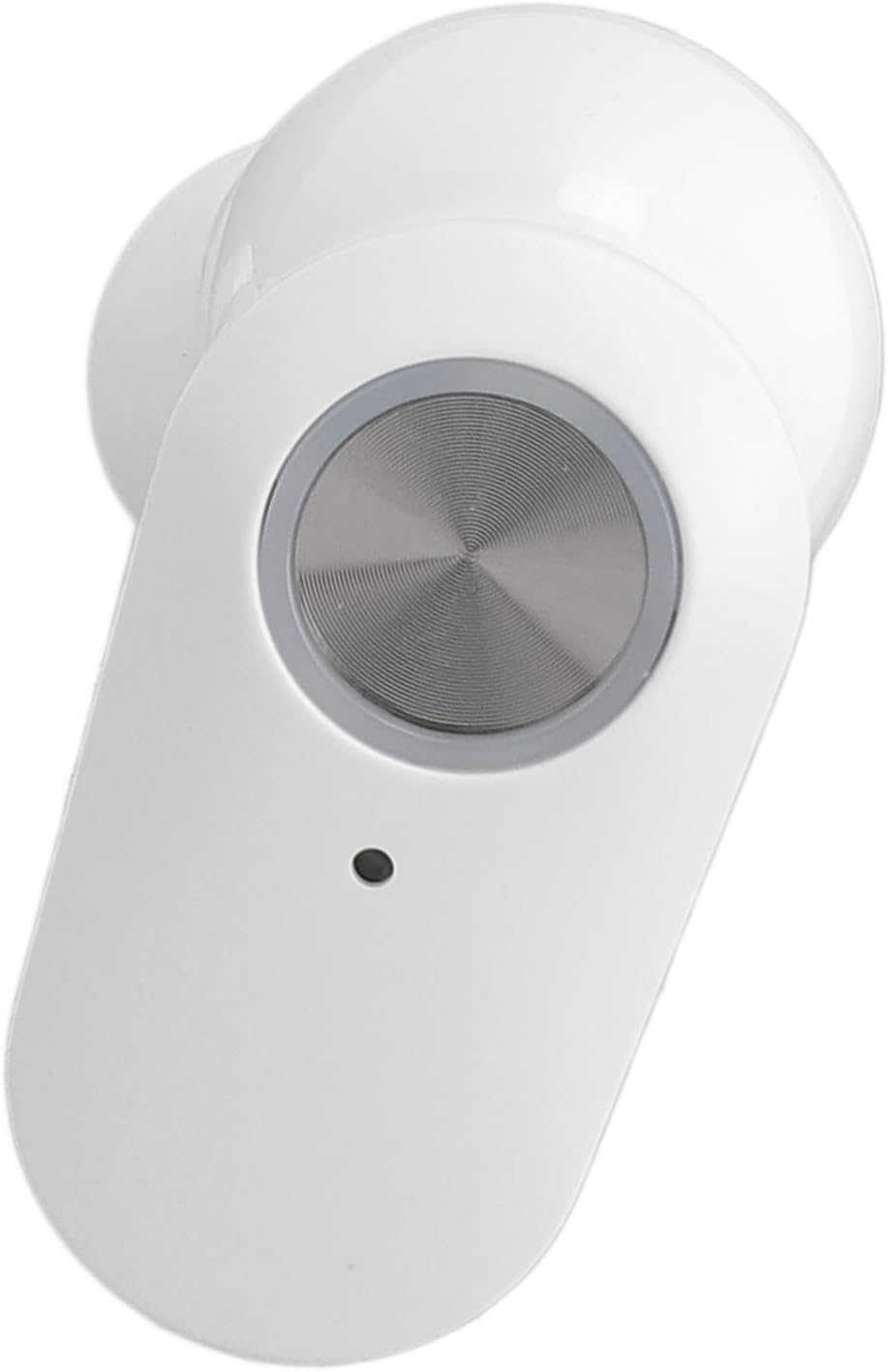 Close-up of a Bewinner earbud showing the circular touch control area.