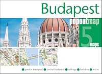 PopOut Map Budapest: Pocket-Sized Street Map of Budapest | Budapest Metro Map | Compact Travel Map 1917131887 Book Cover