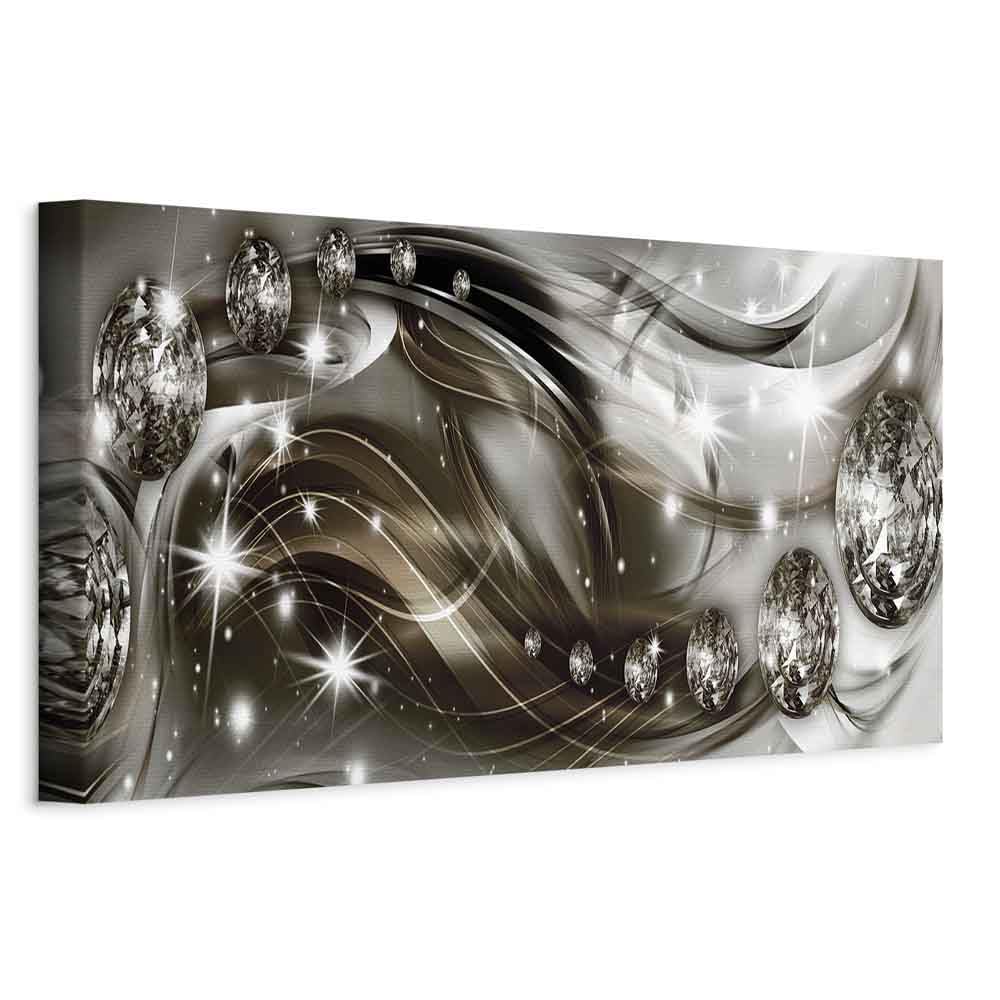 murando - Quadro Fonoassorbente Astratto 120x40 cm 1 Pezzo - Canvas - Quadri Acustici XXL Grandi - Pannelli Fonoassorbenti Decorativi - Decorazione da Parete Soggiorno - Splendore a-A-0185-b-d