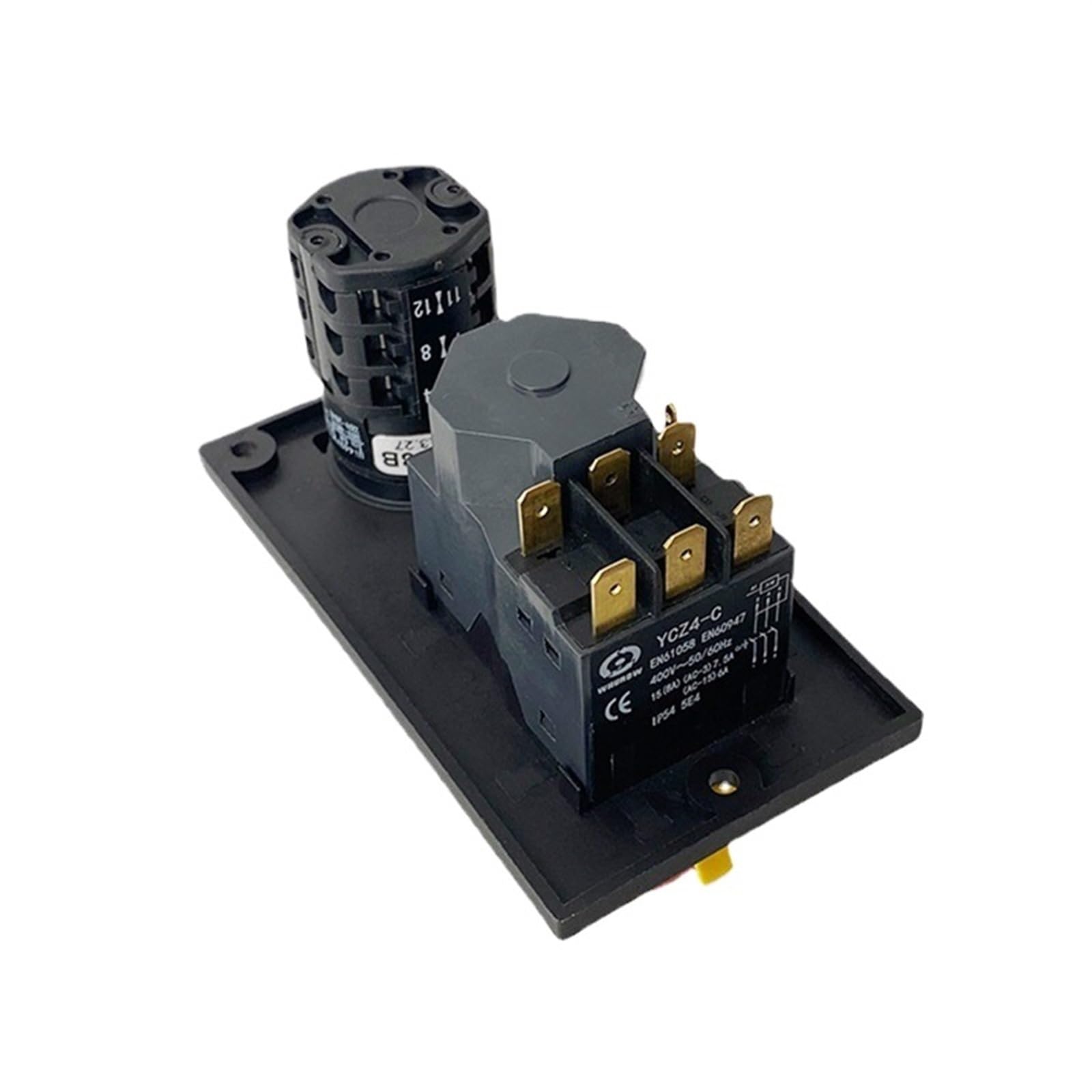 YCZ4-C electromagnético 400V subtensión protección contra cortes de energía herramienta de jardín interruptor de botón de parada de emergencia con conversión KJD18