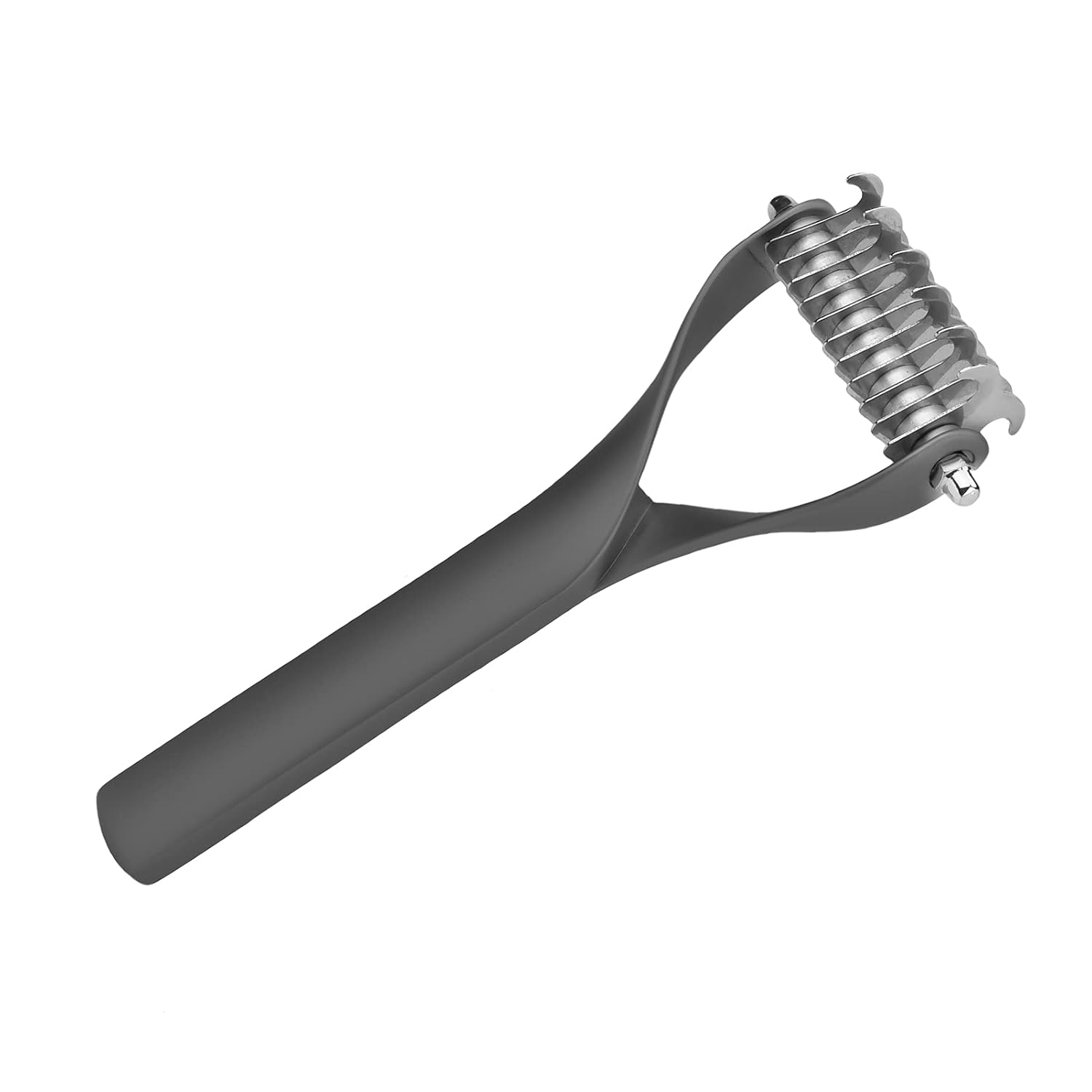 Pet Grooming Tool, Pet Grooming Supplies, 2 Sided Undercoat Rake, Dogs and Cats Shedding Comb and Dematting Tool for Mats and Removing (Small)