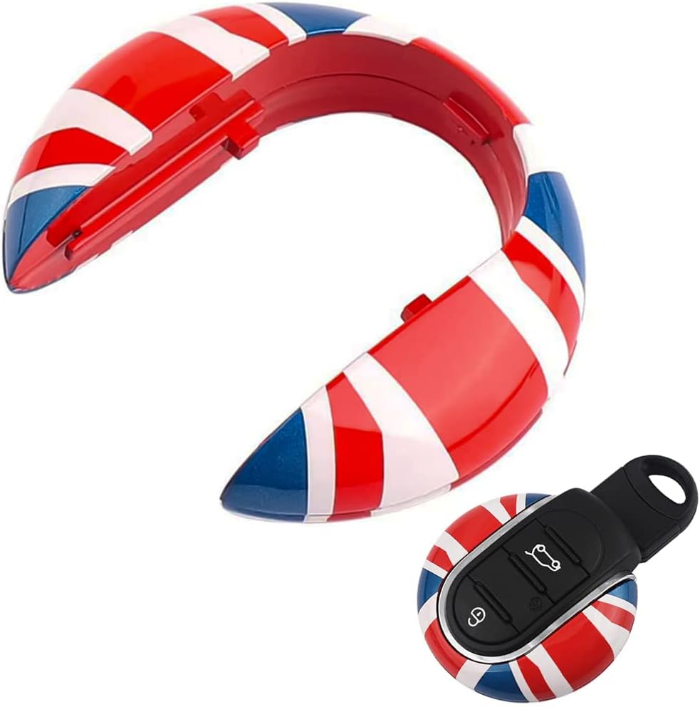 Key Fob Case Cover Shell Keychain Chain For Cooper F54 F55 F56 F57 F60 Countryman Clubman 2014-2023