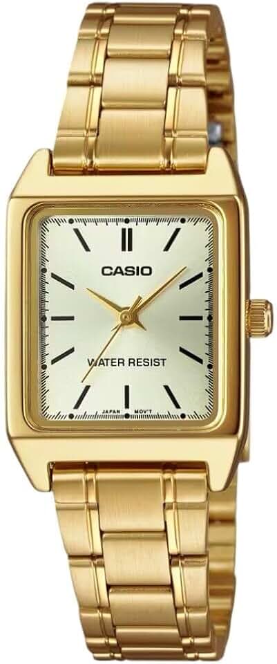 Relógio Feminino Analógico Casio LTP-V007G-9EUDF - Dourado