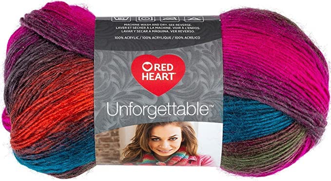 Image of Red Heart Boutique Unforgettable Gotham Yarn - 3 Pack of 100g /3.5oz - Acrylic - 4 Medium (Worsted) - 270 Yards - Knitting /Crochet