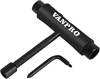 Vista 9 de Vanpro herramientas para patinetas herramienta de patinaje todo en uno. Usado para la instalación y mantenimiento de varias patinetas y patines