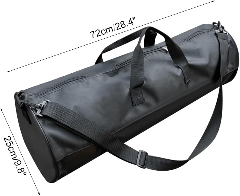 MiOYOOW Mesh Ball Bag, Adjustable Basketball Bag Sports Equipment Bag with Zipper Pocket for Basketball Football Volleyball Soccer