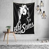TTOILS Bob Music Seger Singer Tapestry Art Wall Hanging Aesthetic Tapestries Room Decor For Bedroom