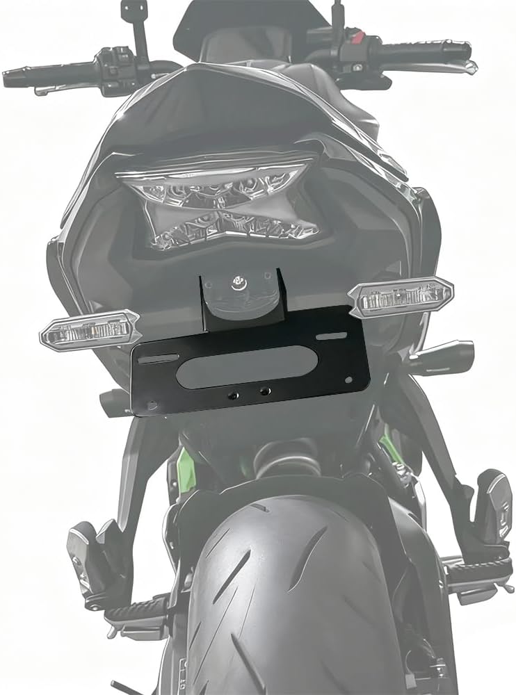Fender Eliminator Bracket Tail Tidy Fit for Z650 17-26/ABS 19-25, Ninja 650 17-26/ABS 17-26/KRT 22-25/KRT ABS 22-25