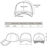 Vista 284 de Falari - Gorra de béisbol, tamaño ajustable, para correr, entrenamientos y actividades al aire libre, para todas las estaciones.