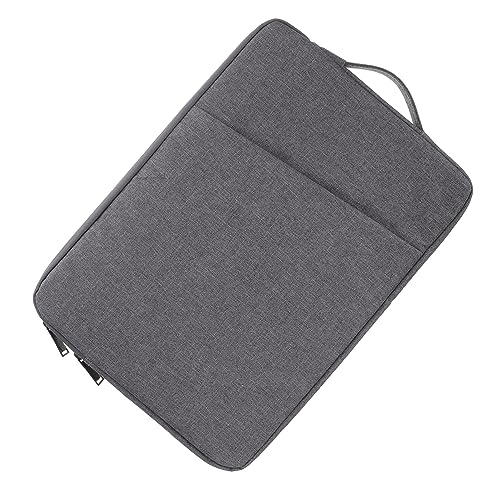 Funda para laptop TEHAUX en poliéster gris