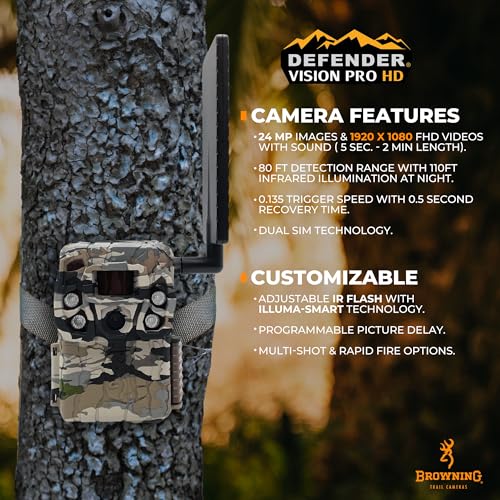 Browning Defender Vision Pro HD Trail Camera