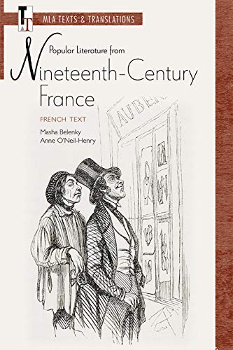 Popular Literature from Nineteenth-Century France: French Text (Texts and Translations t. 33) (French Edition)