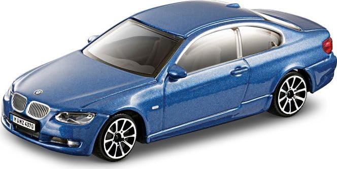 BUR 30137B 1:43 335I 2008 - Blue Car Diecast Model Replica
