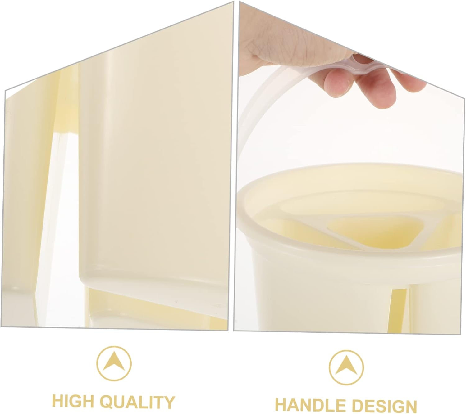 2pcs Plastic Painting Buckets Brush Washer Basin Water Paint Brush Cleaner