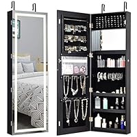 Algopix Similar Product 2 - Giantex Jewelry Cabinet Armoire Door