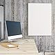 Relaxdays Dokumentenablage Holz, DIN A4 Papierfach, Büro, Schreibtisch, flach, Briefablage Bambus, BxT: 25x33 cm, Natur