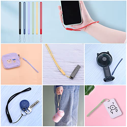 Heiyrc 11 In 1 Silicone Wrist Lanyard Neck Strap Finger Ring Lanyard Sim Card Pin For Phone Usb Flash Keys Id Badge Holder Name Tags Wallet Flashlight #TOP1