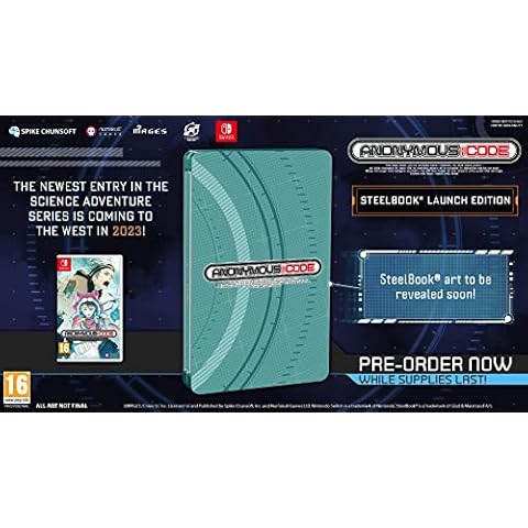 Anonymous;Code Steelbook Launch Edition (Switch) Cover