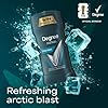 Degree Men Advanced Protection Antiperspirant Deodorant Cool Rush 4 count 72-Hour Sweat and Odor Protection Antiperspirant For Men With MotionSense Technology 2.7 oz