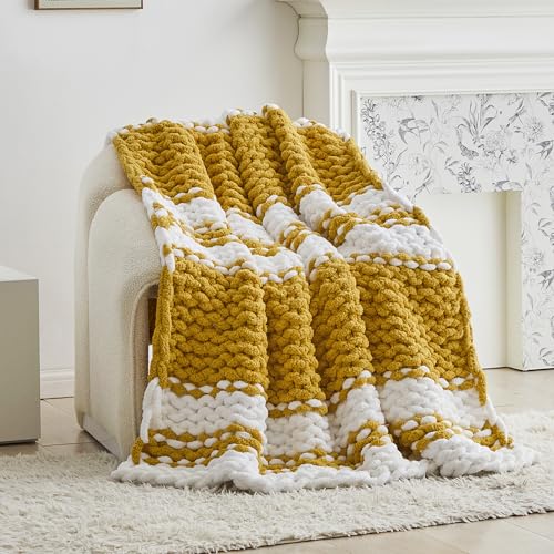 Longhui Handmade Chunky Knit Blanket