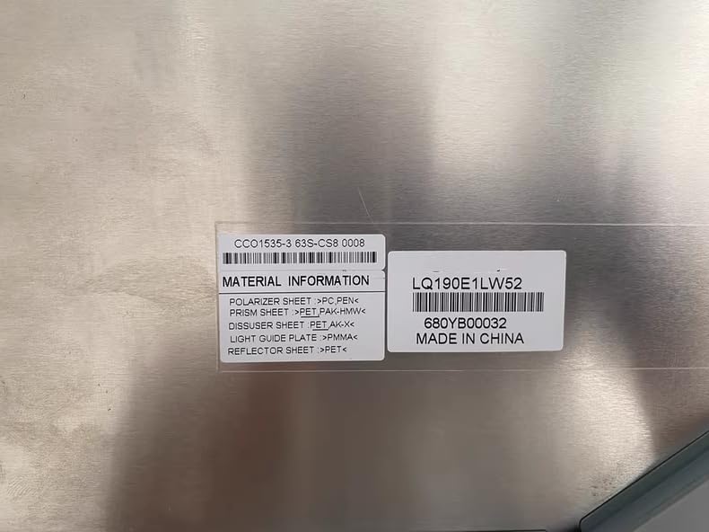 Image of 19 inch inch LQ190E1LW52 LCD Screen Display Panel 1 Year Warranty