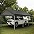 Shintenchi 10x20ft Heavy Duty Carport with UV Resistant Canopy, Powder-Coated Steel Frame, Easy to Assemble Portable Garage, Stable Carport for Car, Bike, Camp, Outdoor Storage (Grey)