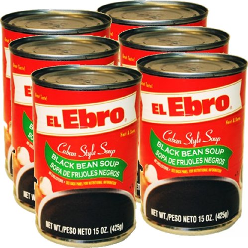 Black Bean Soup Cuban Style 15 oz can.