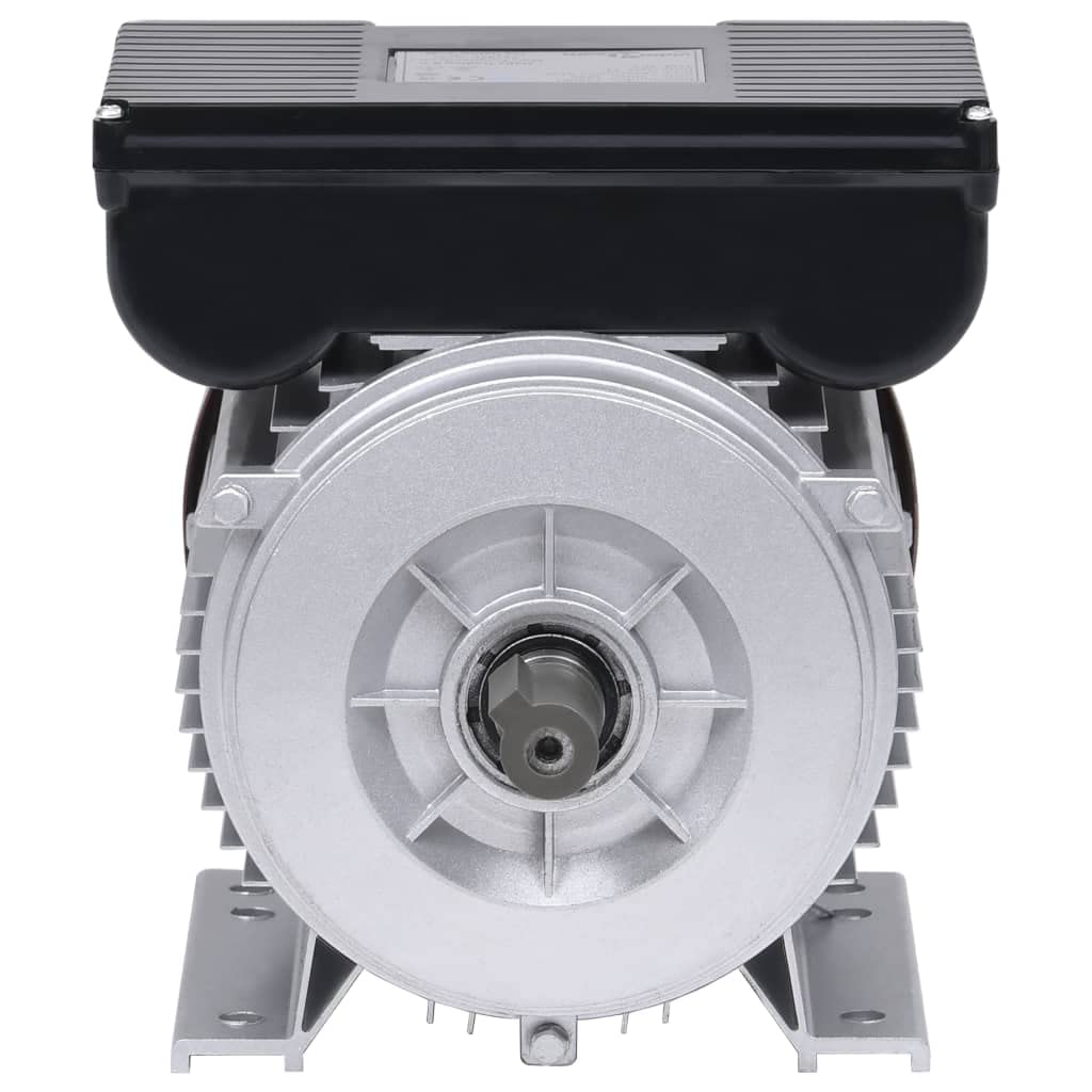 vidaXL Motor Eléctrico Monofásico Asíncrono Compresor Polipastos Cabrestante Corriente Alterna Industrial Agrícola Aluminio 1,5kW/2HP 2 Polos 2800 RPM