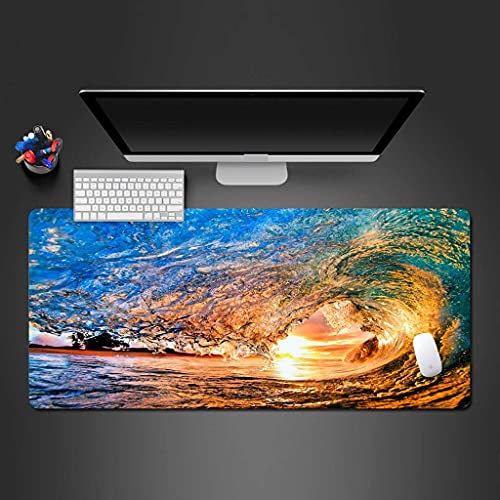 Tapis de souris haute précision XXL glisse rapide et base stable