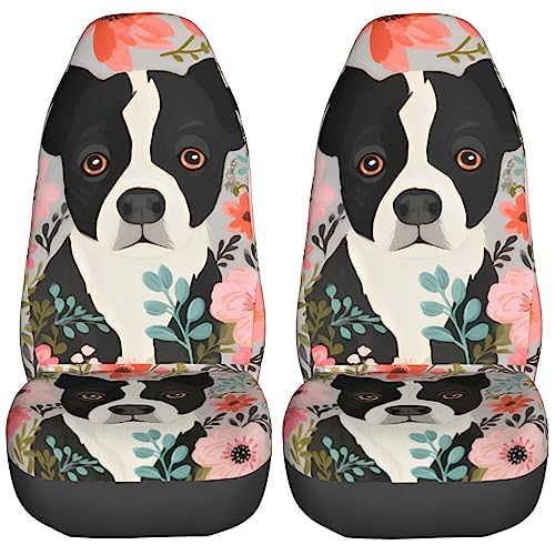 Housses de siège de voiture pour SUV : protection amovible universelle chien Terrier