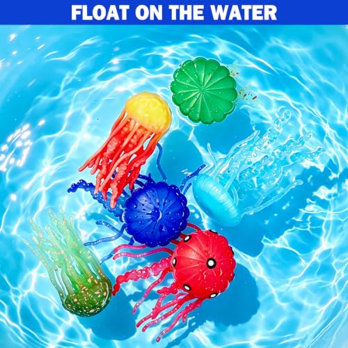 Halloween Bath Toys for Kids, Color Changing Jellyfish Mystery Pack - image 3