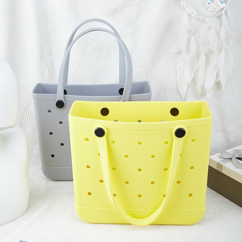 EVA Medium Tote Travel Bag Waterproof Moisture Resistant Simple Style Suitable for Dating Shopping Casual Beach4