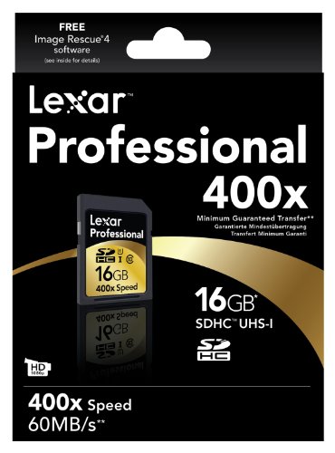 Lexar Professional 400X - Tarjeta SDHC Secure Digital Class 10, 16 GB