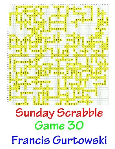Sunday Scrabble Game 30