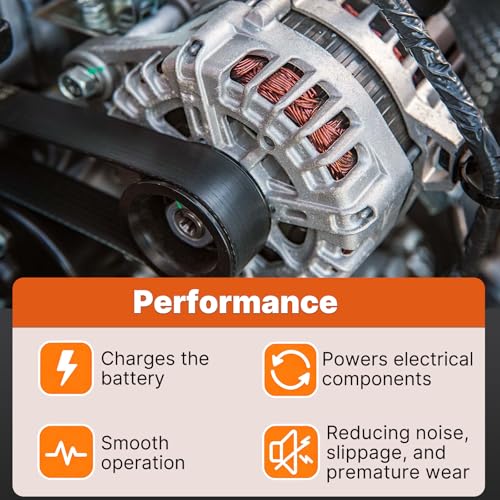 Image of 13597233 Alternator 150A 12V Compatible with 2010-2015 Chevrolet Camaro | SS 1SS 2SS V8 6.2L Replace 11486 11486N 849134 13588310 13501721 FG15S032