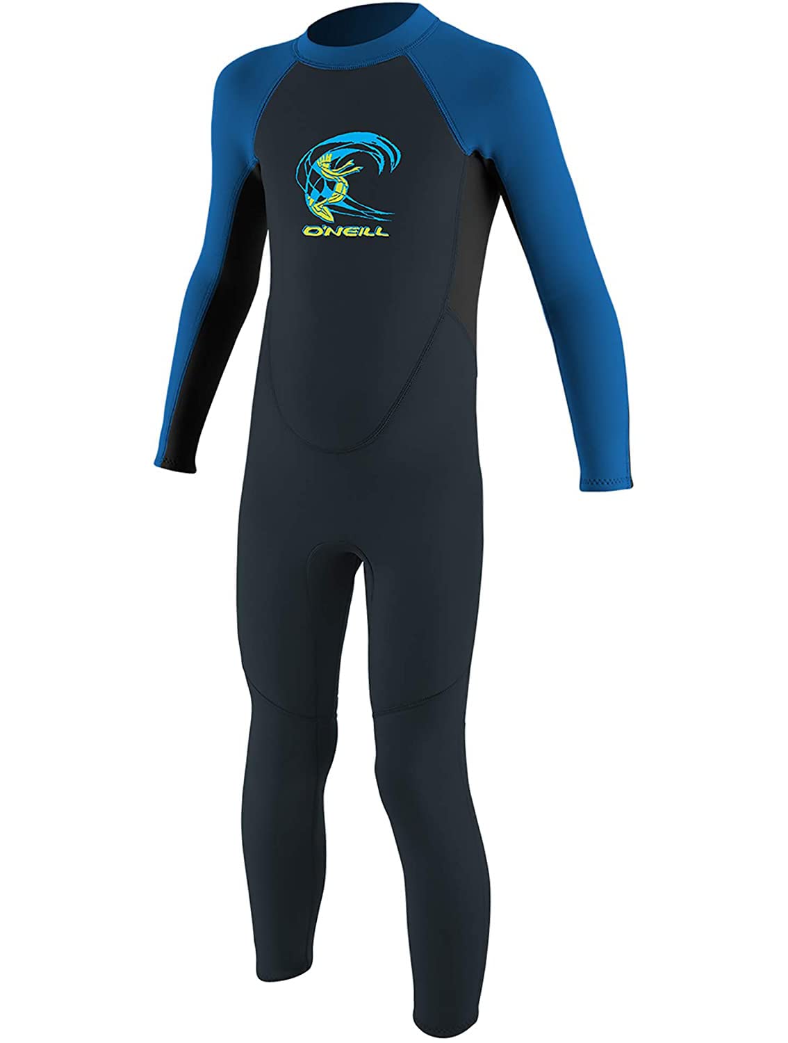 O'Neill Kids Reactor-2 2 mm Back Zip Full Slate/Black/Ocean