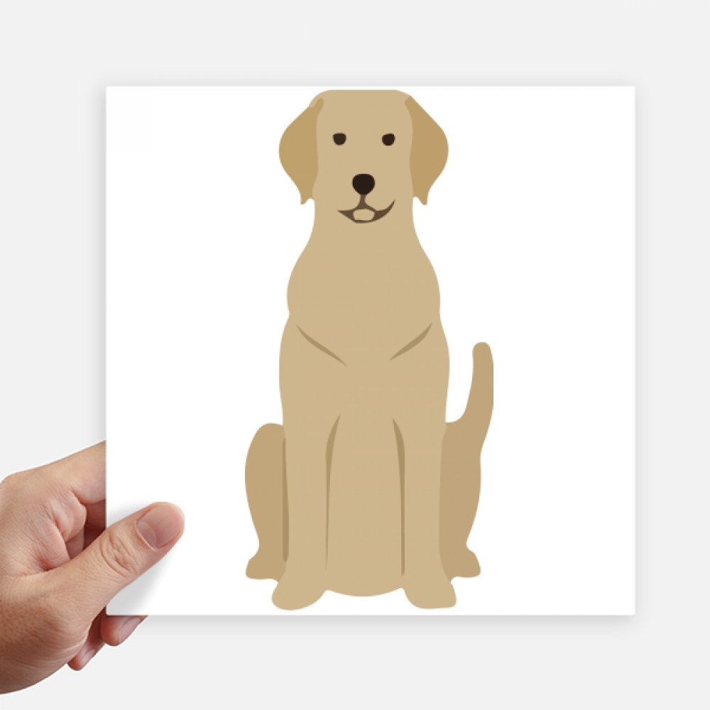 Sticker carré Protection des Animaux 20 cm pour masquer les rayures de valise et PC